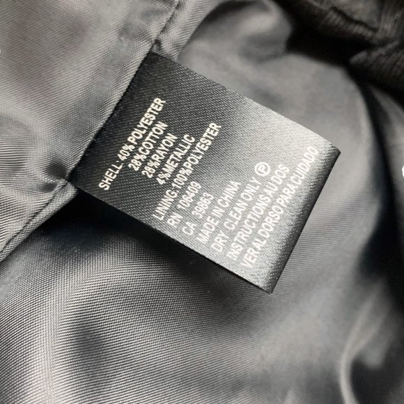 TAHARI Levine DeMarco Emily‎ Juniper Black Double Breasted Jacket - Picture 9 of 12